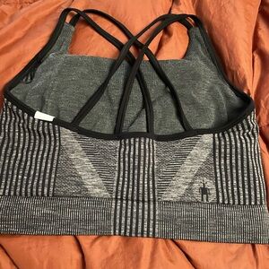 Smartwool Merino-lined Sports bra light support size XL